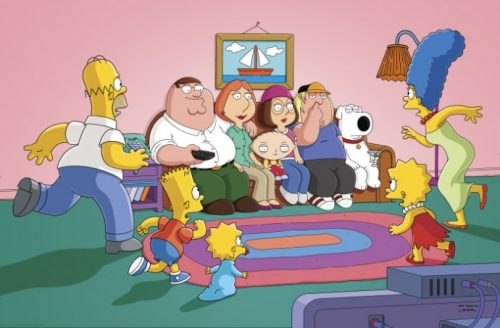 Primeras Fotos del Crossover entre “Padre de Familia” y “Los Simpson”