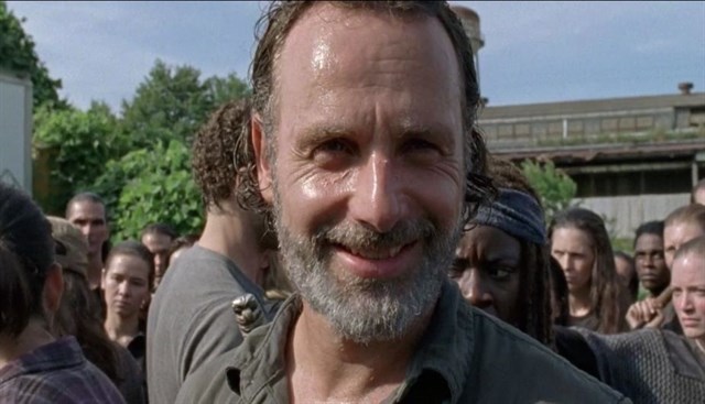 La enigmática sonrisa de Rick en el capítulo 7x09 de The Walking Dead
